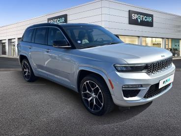 SPOTICAR Jeep Cherokee Grand Cherokee 2.0 T 380ch 4xe Summit Reserve Quadra-trac Ii Bva8 Occasion - Suv-4x4 Hybride Rechargeable Silver Zynith Métallisé + Toit Noir - Saint Leonard - 1203970641_3