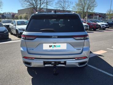SPOTICAR Jeep Cherokee Grand Cherokee 2.0 T 380ch 4xe Summit Reserve Quadra-trac Ii Bva8 Occasion - Suv-4x4 Hybride Rechargeable Silver Zynith Métallisé + Toit Noir - Saint Leonard - 1203970641_5
