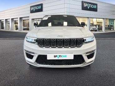 SPOTICAR Jeep Cherokee Grand Cherokee 2.0 T 380ch 4xe Summit Reserve Quadra-trac Ii Bva8 Occasion - Suv-4x4 Hybride Rechargeable Bright White + Toit Noir - Dechy - 1203981977_2