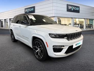 SPOTICAR Jeep Cherokee Grand Cherokee 2.0 T 380ch 4xe Summit Reserve Quadra-trac Ii Bva8 Occasion - Suv-4x4 Hybride Rechargeable Bright White + Toit Noir - Dechy - 1203981977_3