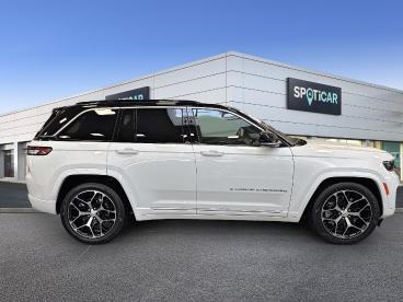 SPOTICAR Jeep Cherokee Grand Cherokee 2.0 T 380ch 4xe Summit Reserve Quadra-trac Ii Bva8 Occasion - Suv-4x4 Hybride Rechargeable Bright White + Toit Noir - Dechy - 1203981977_4