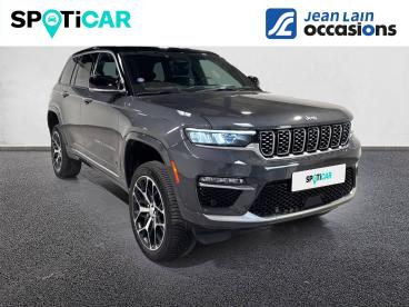 SPOTICAR Jeep Cherokee Grand Cherokee 4xe 2.0 T 380 Ch Phev 4x4 Bva8 Summit Reserve Occasion - Suv-4x4 Hybride Gris - Seynod - 1204000747_5