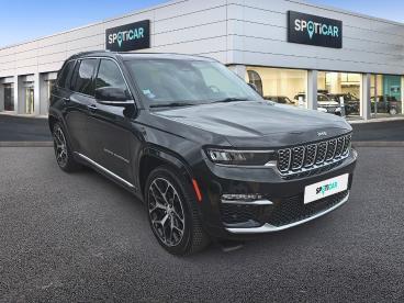 SPOTICAR Jeep Cherokee Grand Cherokee 4xe 2.0 T 380 Ch Phev 4x4 Bva8 Summit Reserve Occasion - Suv-4x4 Hybride Gris Fonce - Chatenoy Le Royal - 1204003979_3