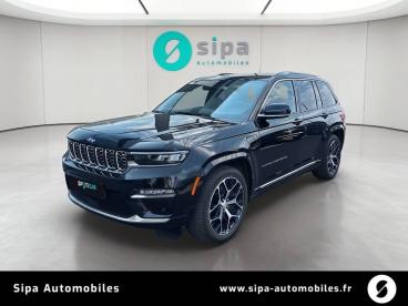 SPOTICAR Jeep Cherokee Grand Cherokee 4xe 2.0 T 380 Ch Phev 4x4 Bva8 Summit Reserve Occasion - Suv-4x4 Hybride Noir - Merignac - 1204109589_1
