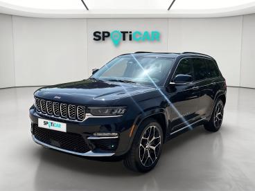 SPOTICAR Jeep Cherokee Grand Cherokee 2.0 T 380ch 4xe Summit Reserve Quadra-trac Ii Bva8 Occasion - Suv-4x4 Hybride Rechargeable Midnight Sky Métallisé + Toit Noir - Ales - 1204156119_1