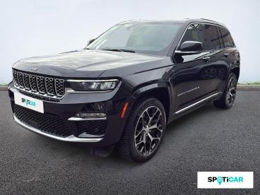 SPOTICAR Jeep Cherokee Grand Cherokee 2.0 T 380ch 4xe Summit Reserve Quadra-trac Ii Bva8 Occasion - Suv-4x4 Hybride Rechargeable Diamond Black Perlé - Perpignan - 1204180904_1