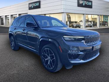 SPOTICAR Jeep Cherokee Grand Cherokee 4xe 2.0 T 380 Ch Phev 4x4 Bva8 Summit Reserve Occasion - Suv-4x4 Hybride Gris Fonce - Barberey-saint-sulpice - 1204190392_3