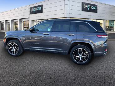 SPOTICAR Jeep Cherokee Grand Cherokee 4xe 2.0 T 380 Ch Phev 4x4 Bva8 Summit Reserve Occasion - Suv-4x4 Hybride Gris Fonce - Barberey-saint-sulpice - 1204190392_4