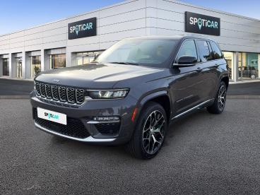 SPOTICAR Jeep Cherokee Grand Cherokee 4xe 2.0 T 380 Ch Phev 4x4 Bva8 Summit Reserve Excl Occasion - Suv-4x4 Hybride Baltic Grey - Saint-etienne - 1204216721_1