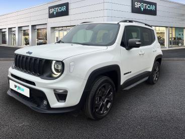 SPOTICAR Jeep Renegade 4xe Hybride Rechargeable My21 80th Anniversary 1.3 Occasion - Suv-4x4 Hybride Rechargeable Blanc Gelato - Barberey-saint-sulpice - 1203288439_1