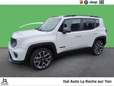 SPOTICAR Jeep Renegade 1.3 Turbo T4 240ch Phev 4xe S Bva6 Eawd Occasion - Suv-4x4 Hybride Rechargeable Alpine White - Mouilleron Le Captif - 1203383052_1