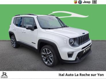 SPOTICAR Jeep Renegade 1.3 Turbo T4 240ch Phev 4xe S Bva6 Eawd Occasion - Suv-4x4 Hybride Rechargeable Alpine White - Mouilleron Le Captif - 1203383052_3