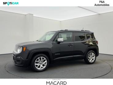 SPOTICAR Jeep Renegade 1.6 Multijet S&s 120ch Limited Occasion - Suv-4x4 Diesel Carbon Black Métallisé - Montauban - 1203699132_2