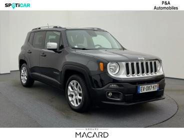 SPOTICAR Jeep Renegade 1.6 Multijet S&s 120ch Limited Occasion - Suv-4x4 Diesel Carbon Black Métallisé - Montauban - 1203699132_4