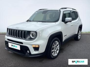 SPOTICAR Jeep Renegade 1.6 Multijet 130ch Limited My22 Occasion - Suv-4x4 Diesel Alpine White - Villeneuve-les-beziers - 1203726863_1