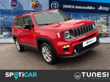 SPOTICAR Jeep Renegade 1.5 Turbo T4 130ch Mhev Limited Bvr7 Occasion - Suv-4x4 Hybride Rouge - Bourgoin-jallieu - 1203748016_3