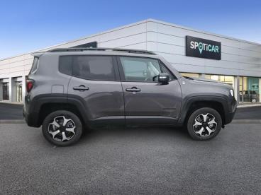SPOTICAR Jeep Renegade 1.3 Turbo T4 240ch 4xe Trailhawk At6 Occasion - Suv-4x4 Hybride Rechargeable Sting Gray - Ales - 1203748156_4