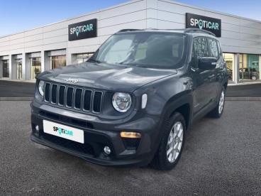 SPOTICAR Jeep Renegade 1.5 Turbo T4 130ch Mhev Limited Bvr7 Occasion - Suv-4x4 Hybride Graphite Gray Métallisé - Ales - 1203752913_1