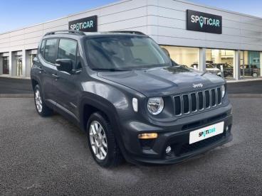 SPOTICAR Jeep Renegade 1.5 Turbo T4 130ch Mhev Limited Bvr7 Occasion - Suv-4x4 Hybride Graphite Gray Métallisé - Ales - 1203752913_3