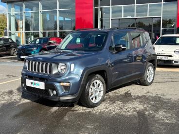 SPOTICAR Jeep Renegade 1.5 Turbo T4 130 Ch Bvr7 E-hybrid Limited Occasion - Suv-4x4 Essence Bleu - Toulouse - 1203761333_1