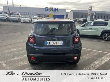 SPOTICAR Jeep Renegade 1.5 Turbo T4 130ch Mhev Limited Bvr7 Occasion - Suv-4x4 Hybride Blue Shade Métallisé - Niort - 1203781449_4