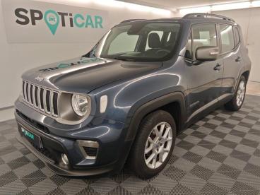SPOTICAR Jeep Renegade 1.0 Turbo T3 120ch Limited My21 4x2 Bvm6 Occasion - Suv-4x4 Essence Blue Shade Métallisé - Aubiere - 1203793121_1