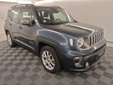 SPOTICAR Jeep Renegade 1.0 Turbo T3 120ch Limited My21 4x2 Bvm6 Occasion - Suv-4x4 Essence Blue Shade Métallisé - Aubiere - 1203793121_3