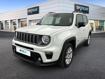 SPOTICAR Jeep Renegade 1.5 Turbo T4 130 Ch Bvr7 E-hybrid Limited Occasion - Suv-4x4 Essence Blanc - Nanterre - 1203850211_1