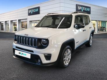 SPOTICAR Jeep Renegade 1.5 Turbo T4 130 Ch Bvr7 E-hybrid Altitude Occasion - Suv-4x4 Hybride Blanc - Macon - 1203867472_1