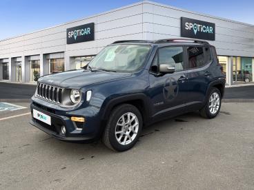 SPOTICAR Jeep Renegade 1.0 Turbo T3 120 Ch Bvm6 Limited Occasion - Suv-4x4 Essence Bleu Fonce - Toulouse - 1203875776_1