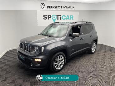 SPOTICAR Jeep Renegade 1.0 Turbo T3 120 Ch Bvm6 Limited Occasion - Suv-4x4 Essence Gris Fonce - Meaux - 1203887565_1
