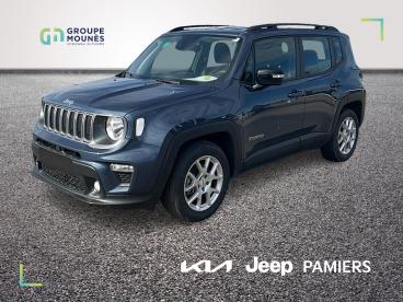 SPOTICAR Jeep Renegade 1.5 Mhev Turbo T4 130ps Limited Dct Occasion - Suv-4x4 Hybride Bleu - Pamiers - 1203899221_1