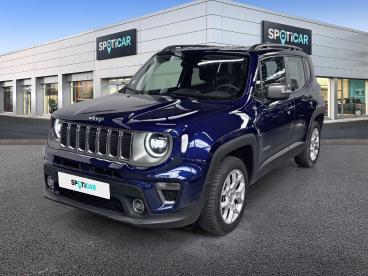 SPOTICAR Jeep Renegade 1.3 Gse T4 190 Ch Phev At6 4xe Eawd Limited Occasion - Suv-4x4 Hybride Rechargeable Bleu - St Etienne - 1203958721_1