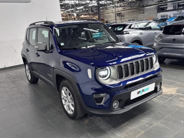 SPOTICAR Jeep Renegade 1.3 Gse T4 190 Ch Phev At6 4xe Eawd Limited Occasion - Suv-4x4 Hybride Rechargeable Bleu - St Etienne - 1203958721_3