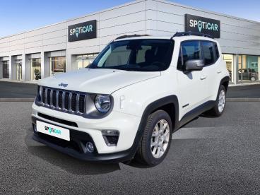 SPOTICAR Jeep Renegade 1.6 Multijet 130ch Limited My21 Occasion - Suv-4x4 Diesel Alpine White - Beaurains - 1203973161_1