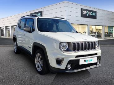 SPOTICAR Jeep Renegade 1.6 Multijet 130ch Limited My21 Occasion - Suv-4x4 Diesel Alpine White - Beaurains - 1203973161_3