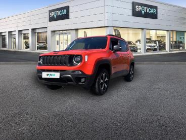SPOTICAR Jeep Renegade 1.3 Gse T4 240ch 4xe Trailhawk At6 Occasion - Suv-4x4 Hybride Rechargeable Omaha Orange - Brest - 1204009650_1