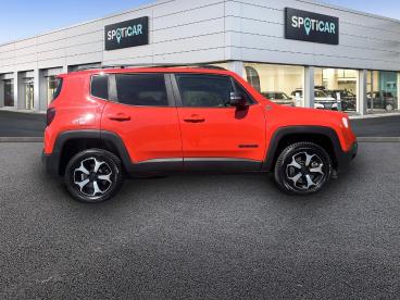 SPOTICAR Jeep Renegade 1.3 Gse T4 240ch 4xe Trailhawk At6 Occasion - Suv-4x4 Hybride Rechargeable Omaha Orange - Brest - 1204009650_2