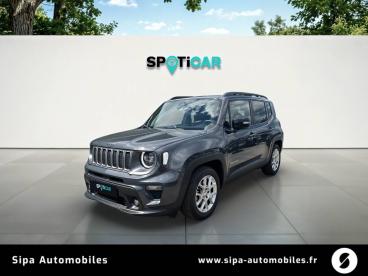 SPOTICAR Jeep Renegade 1.5 Turbo T4 130 Ch Bvr7 E-hybrid Limited Occasion - Suv-4x4 Essence Gris - Merignac - 1204010942_1