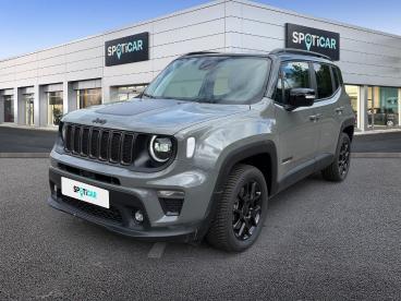 SPOTICAR Jeep Renegade 1.3 Turbo T4 190 Ch Phev At6 4xe Eawd Upland Occasion - Suv-4x4 Hybride Rechargeable Sting Gray - Saint-etienne - 1204017770_1