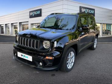 SPOTICAR Jeep Renegade 1.5 Turbo T4 130 Ch Bvr7 E-hybrid Limited Occasion - Suv-4x4 Hybride Noir - Saint-etienne - 1204029225_1