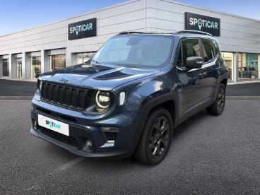 SPOTICAR Jeep Renegade 1.3 Turbo T4 190 Ch Phev At6 4xe Eawd 80th Anniver Occasion - Suv-4x4 Hybride Rechargeable Bleu - Saint-etienne - 1204031982_1
