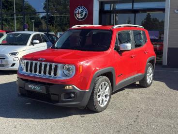 SPOTICAR Jeep Renegade 1.6 I Multijet S&s 120 Ch Limited Occasion - Suv-4x4 Diesel Rouge - Gap - 1204147108_1