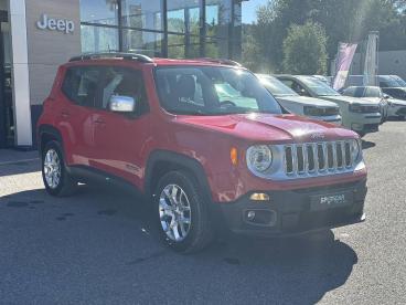 SPOTICAR Jeep Renegade 1.6 I Multijet S&s 120 Ch Limited Occasion - Suv-4x4 Diesel Rouge - Gap - 1204147108_3