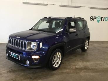 SPOTICAR Jeep Renegade 1.6 Multijet 130ch Limited My21 Occasion - Suv-4x4 Diesel Blue Shade Métallisé - Mende - 1204148990_1