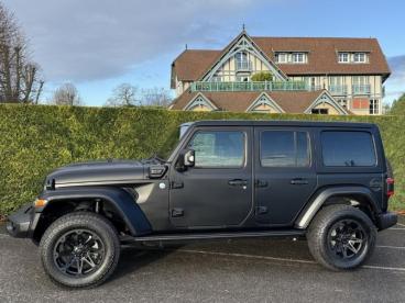 SPOTICAR Jeep Wrangler 2.0 T 380ch 4xe Sahara Command Trac Occasion - Suv-4x4 Hybride Rechargeable Black - Saint-cloud - 1203154080_5