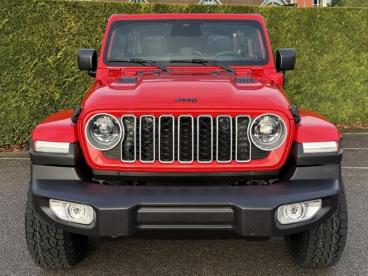 SPOTICAR Jeep Wrangler 2.0 T 380ch 4xe Sahara Command Trac Occasion - Suv-4x4 Hybride Rechargeable Rouge - Saint-cloud - 1203359874_3