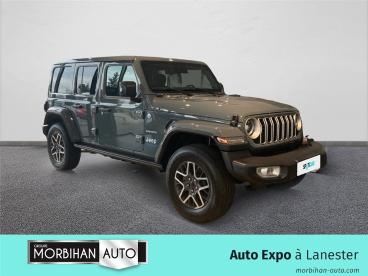 SPOTICAR Jeep Wrangler 2.0 I T 380 4xe Sahara 4wd Auto Occasion - Suv-4x4 Hybride Rechargeable Noir - Lanester Cedex - 1203464482_3