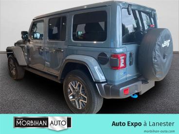 SPOTICAR Jeep Wrangler 2.0 I T 380 4xe Sahara 4wd Auto Occasion - Suv-4x4 Hybride Rechargeable Noir - Lanester Cedex - 1203464482_4