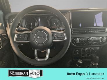 SPOTICAR Jeep Wrangler 2.0 I T 380 4xe Sahara 4wd Auto Occasion - Suv-4x4 Hybride Rechargeable Noir - Lanester Cedex - 1203464482_5